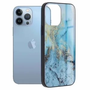 iPhone 13 Pro Max Противоударен калъф Blue Ocean Glaze