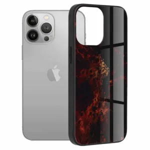 iPhone 13 Pro Противоударен калъф Red Nebula Glaze