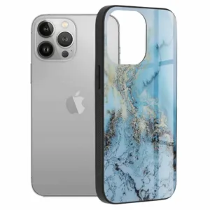 iPhone 13 Pro Противоударен калъф Blue Ocean Glaze