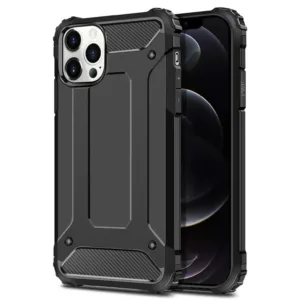 iPhone 13 Pro Max Противоударен калъф черен
