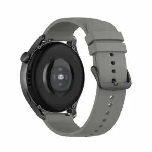 Силиконова каишка за часовник 22mm Сива W001
