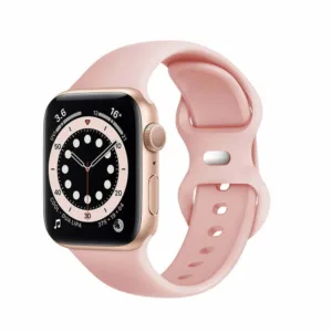 Apple Watch Силиконова каишка за часовник Розова W031