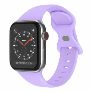 Apple Watch Силиконова каишка за часовник Лилава W031