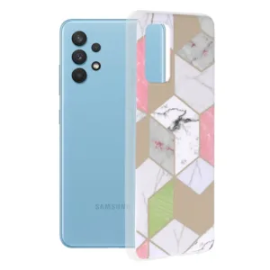 Samsung Galaxy A32 4G Силиконов калъф Purple Hex