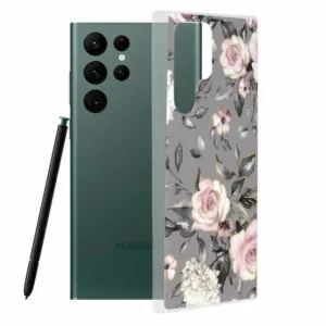 Samsung Galaxy S22 Ultra Силиконов калъф Bloom of Ruth Gray