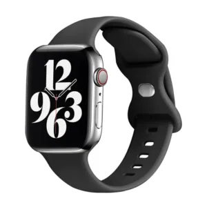 Apple Watch Силиконова каишка за часовник Черна W031