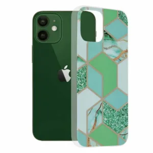 iPhone 12/ 12 Pro Силиконов калъф Green Hex
