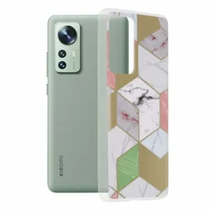 Xiaomi 12/12x Силиконов калъф Purple Hex