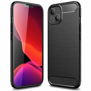 iPhone 13 Mini Силиконов калъф Carbon Черен цвят