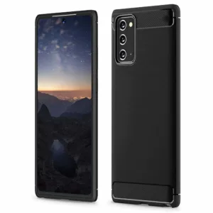 Samsung Galaxy Note 20 Силиконов калъф Carbon Черен цвят