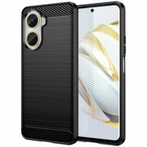 Huawei Nova 10 SE Силиконов калъф Carbon Черен цвят