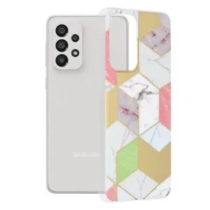 Samsung Galaxy A33 5G Силиконов калъф Purple Hex