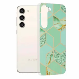 Samsung Galaxy S23 Plus Силиконов калъф Green Hex
