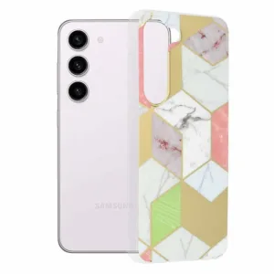 Samsung Galaxy S23 Силиконов калъф Purple Hex