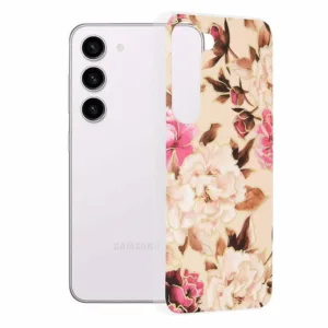 Samsung Galaxy S23 Силиконов калъф Mary Berry Nude
