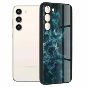 Samsung Galaxy S23 Plus Противоударен калъф Blue Nebula Glaze
