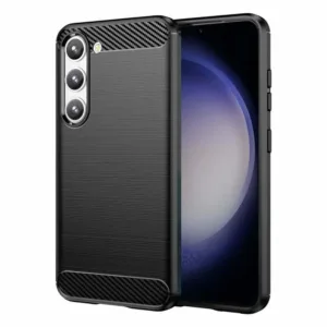 Samsung Galaxy S23 Силиконов калъф Carbon Черен цвят