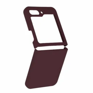 Калъф за Samsung Galaxy Z Flip 5 Силиконов Бордо Soft Edge