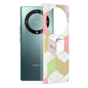 Honor Magic5 Lite Силиконов калъф Purple Hex