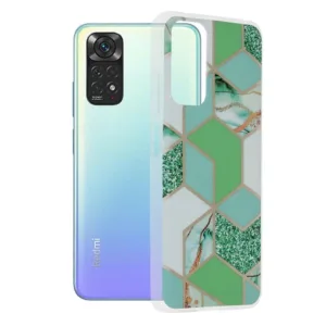 Xiaomi Redmi Note 11 (2022, 6.43") Силиконов калъф Green Hex