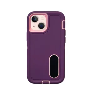 iPhone 13 Mini Противоударен Калъф с Твърд корпус и Силиконова обвивка