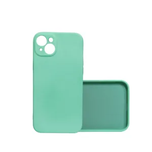 iPhone 14 Plus Силиконов калъф Мента