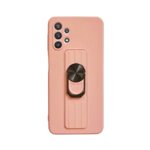 Samsung Galaxy A32 5G Силиконов калъф с Ринг Розов