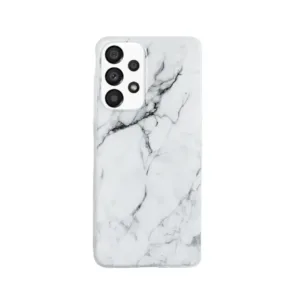 Samsung Galaxy A33 5G Силиконов калъф Мрамор Бял Marble