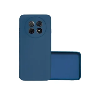 Huawei Nova Y91 Силиконов Калъф Син С Микрофибърна Вътрешност