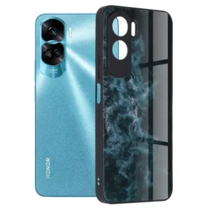 Honor 90 Lite Противоударен калъф Blue Nebula Glaze