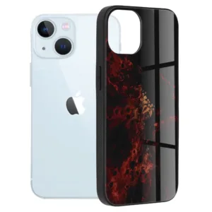 iPhone 13 Противоударен калъф Red Nebula Glaze