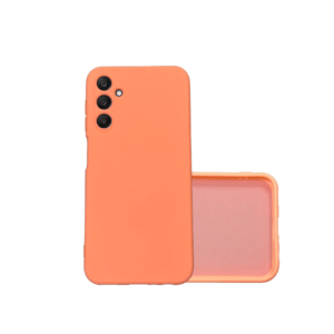Samsung Galaxy A25 Силиконов Калъф Праскова С Микрофибърна Вътрешност