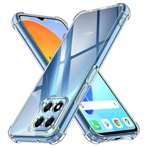Honor 70 Lite Силиконов калъф Удароустойчив Прозрачен цвят