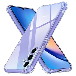 Samsung Galaxy A35 5G Силиконов калъф Удароустойчив Прозрачен цвят