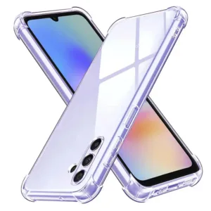 Samsung Galaxy A05s Силиконов калъф Удароустойчив Прозрачен цвят