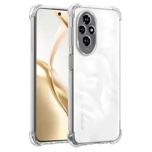 Honor 200 Силиконов калъф Удароустойчив Прозрачен цвят