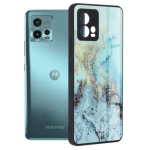 Motorola Moto G72 Противоударен кейс Blue Ocean Glaze