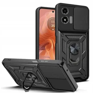 Motorola Moto G04/G24 Противоударен кейс с Ринг и Камера протект