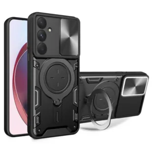Противоударен калъф за Samsung Galaxy A55 CamGuard Pro Case черен