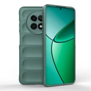 Realme 12X Силиконов кейс Magic Shield Case зелен