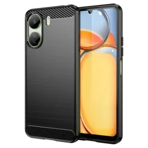 Xiaomi Redmi 13C 4G Силиконов кейс Черен цвят Carbon