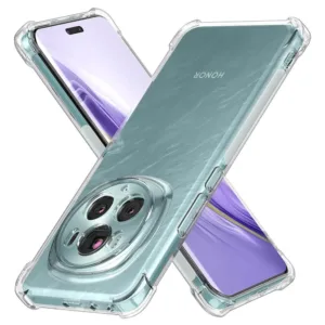 Honor Magic6 Pro Силиконов калъф Удароустойчив Прозрачен цвят