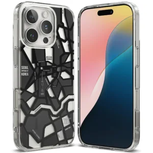 iPhone 16 Pro Силиконов кейс Ringke Fusion Design Seoul Map