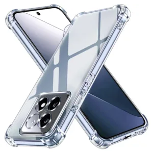Xiaomi 14T Силиконов калъф Прозрачен цвят Удароустойчив