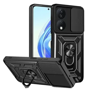 Honor X7b Противоударен кейс с ринг и камера протект