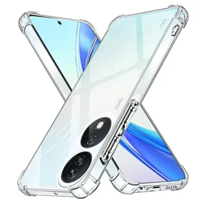 Honor X7b Силиконов калъф Прозрачен цвят Удароустойчив