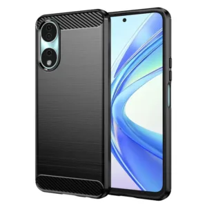 Honor X7b Силиконов кейс Carbon silicone