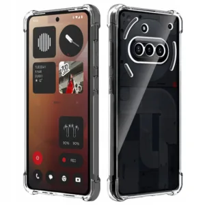 Nothing Phone 3a Силиконов калъф Прозрачен цвят Удароустойчив