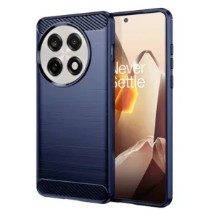 Oneplus 13R Силиконов кейс Carbon Silicone син