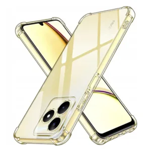 Realme Note 50 Силиконов калъф Прозрачен цвят Удароустойчив
